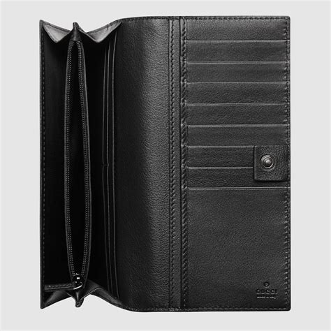 gucci wallets men's|Gucci long wallet for men.